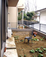 珪藻土 無垢材 自然素材リフォームの日吉プラス：ガーデンリフォーム前