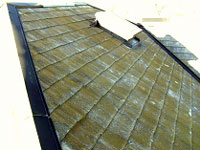 珪藻土 無垢材 自然素材リフォームの日吉プラス：屋根・外壁リフォーム前